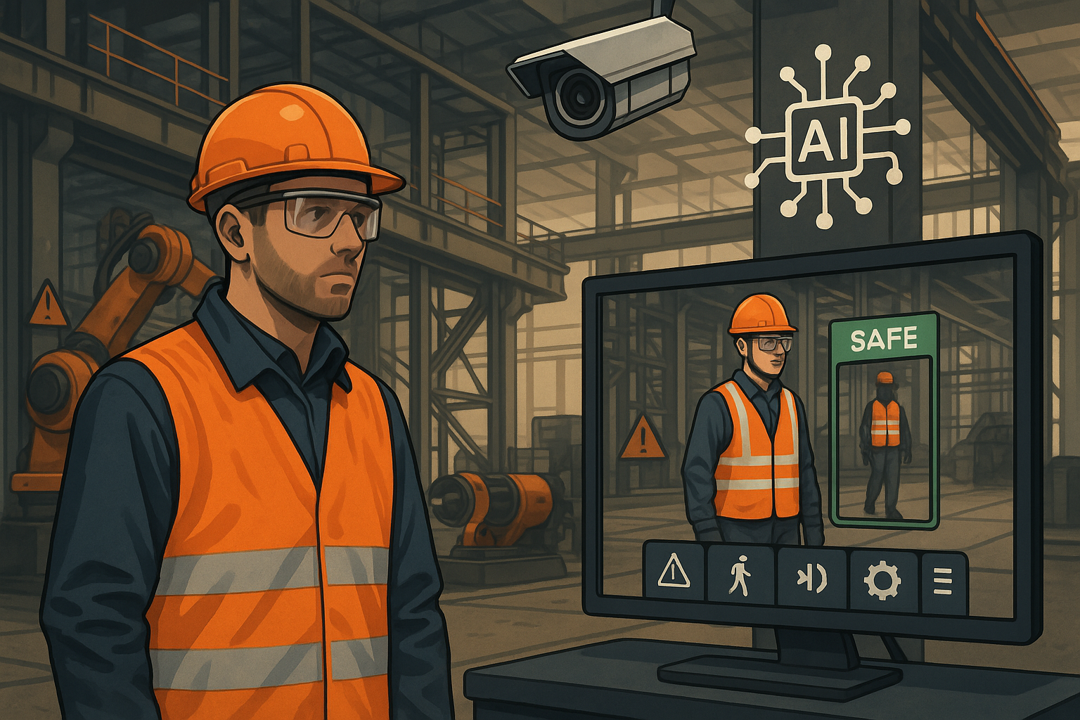 AI & Automation: Revolutionizing Industrial Safety - HanuAI Blog