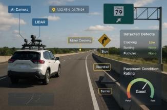 Geospatial AI for Automated Highway Asset Inventory Generation