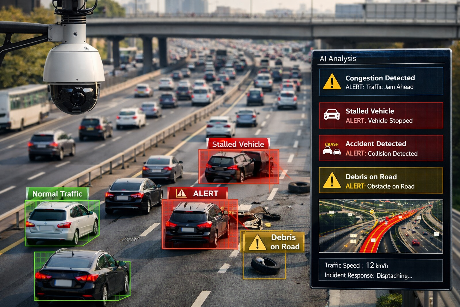 Navigating the Future: AI-Powered Congestion and Incident Detection - HanuAI Blog