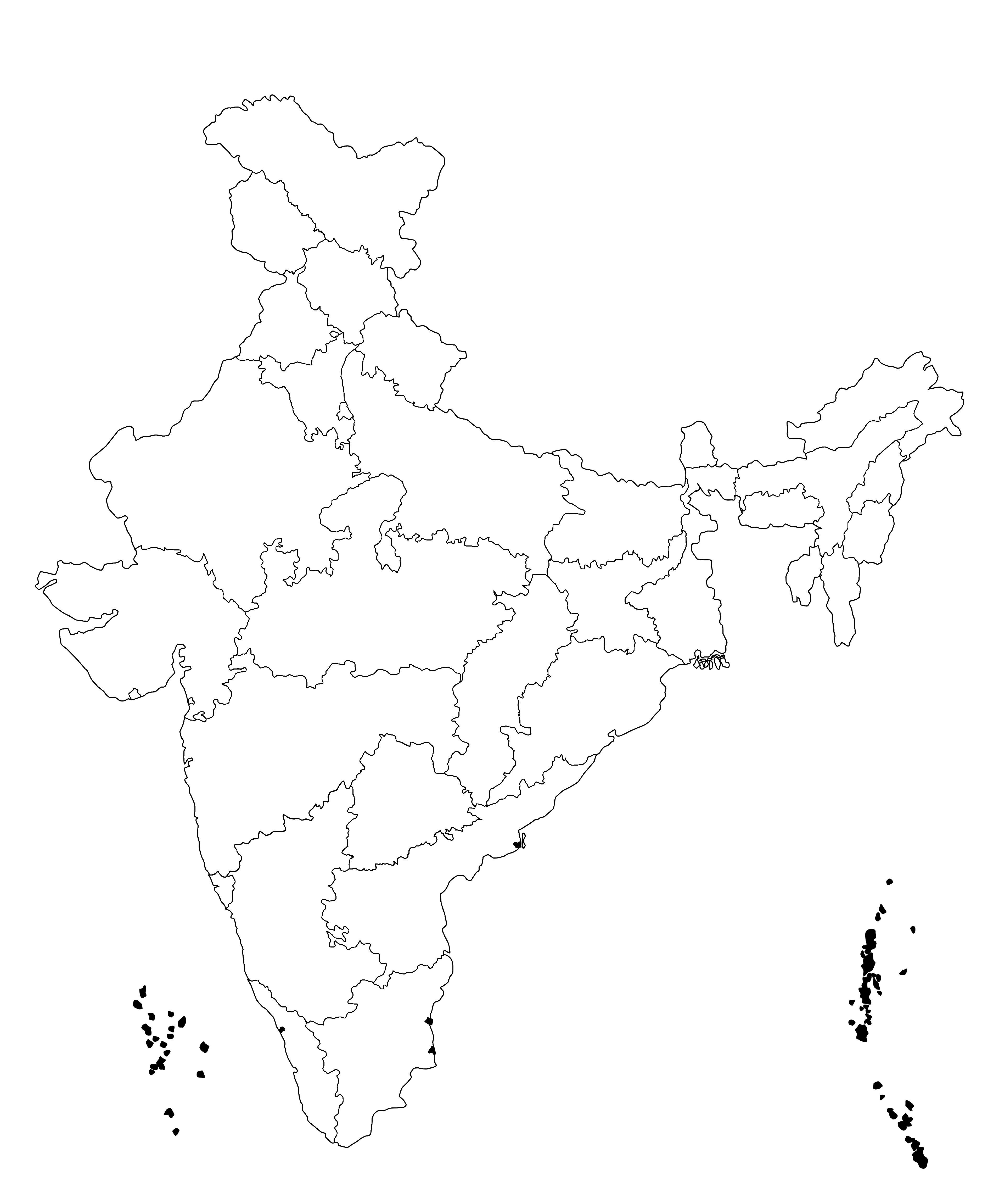 HanuAI domestic presence map showing operations across Indian states